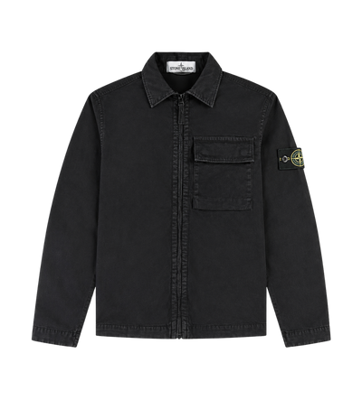 Kids Overshirt met Logo Patch Mouw