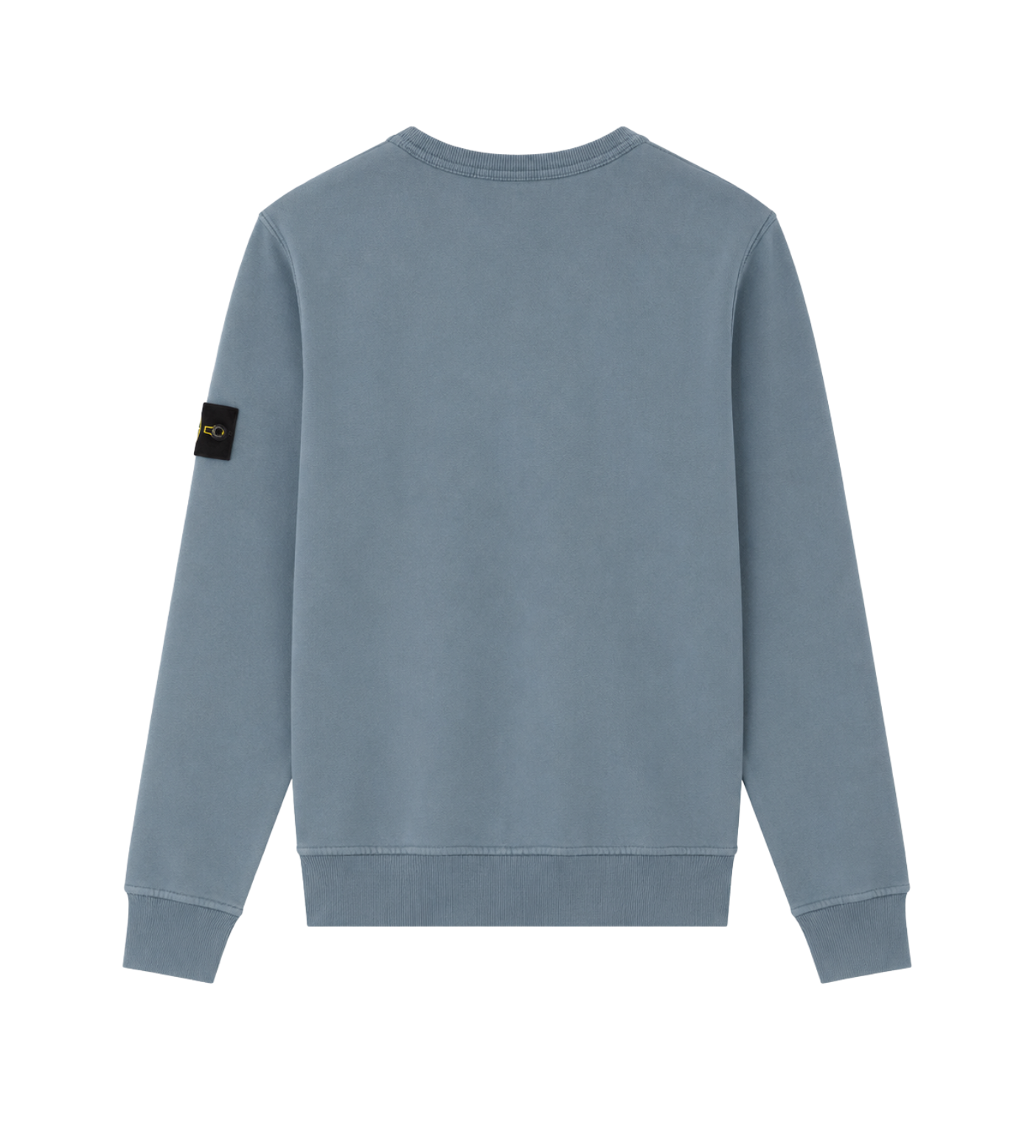 Kids Compass Badge Crewneck Sweatshirt Light Blue