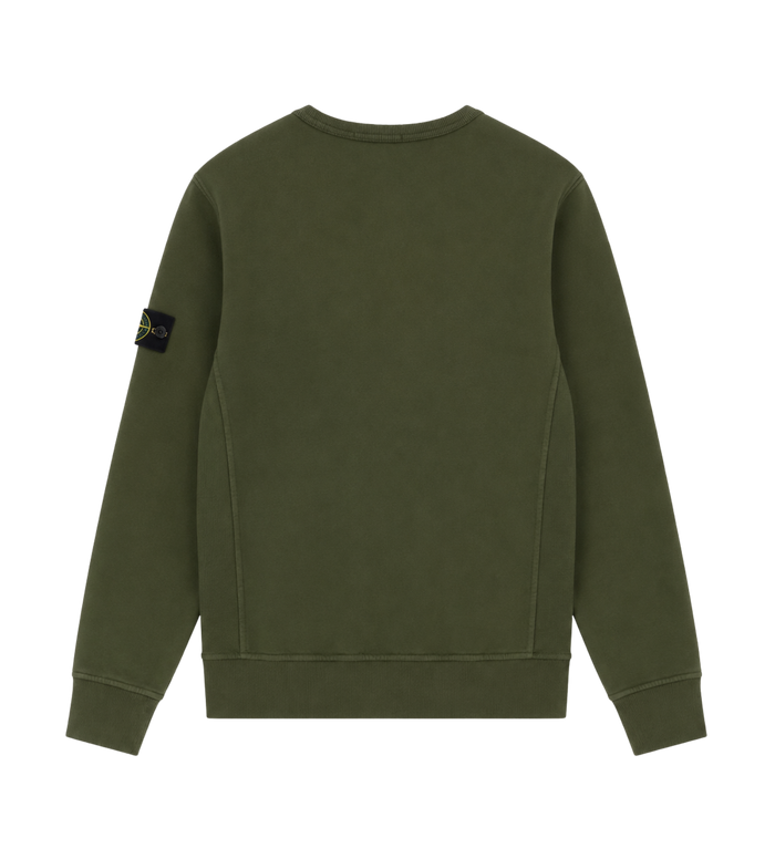 Kids Kompas-patch Crewneck Sweatshirt