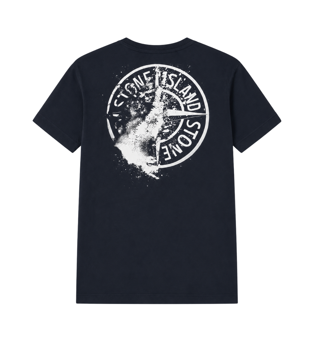 Kids Junior Kompas Badge T-Shirt Blauw