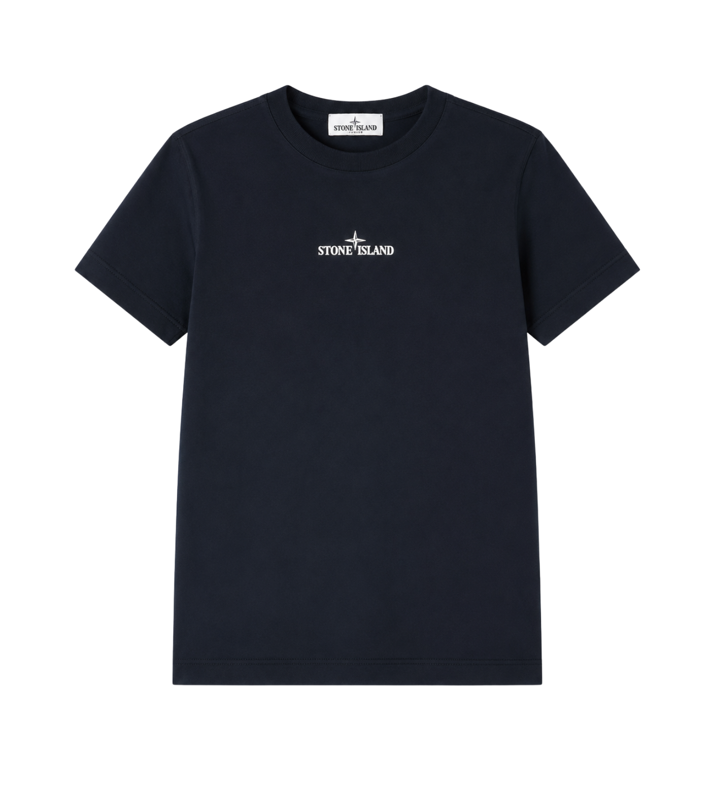 Kids Junior Kompas Badge T-Shirt Blauw