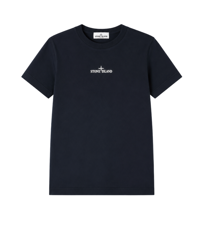 Kids Junior Kompas Badge T-Shirt Blauw