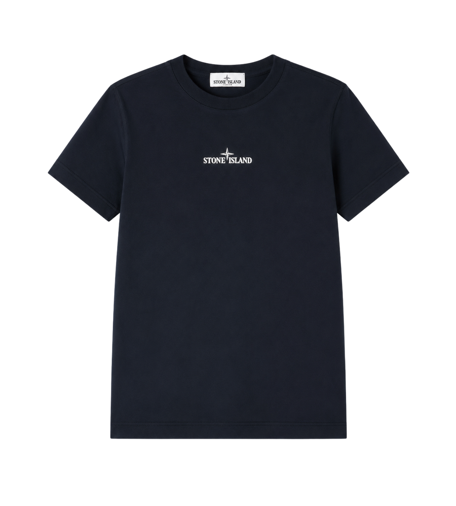 Kids Junior Compass Badge T-Shirt Blue