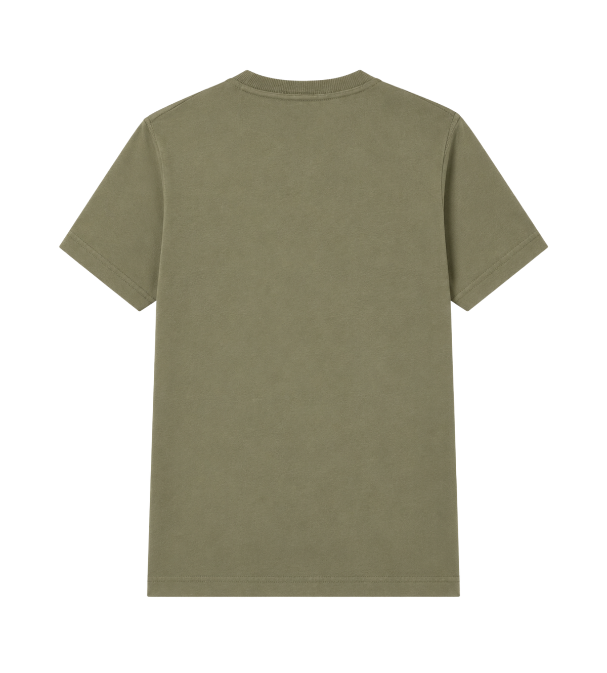 Kids T-shirt met logoprint donkergroen