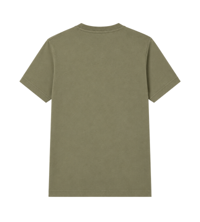 Kids T-shirt met logoprint donkergroen