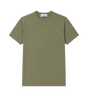 Kids T-shirt met logoprint donkergroen