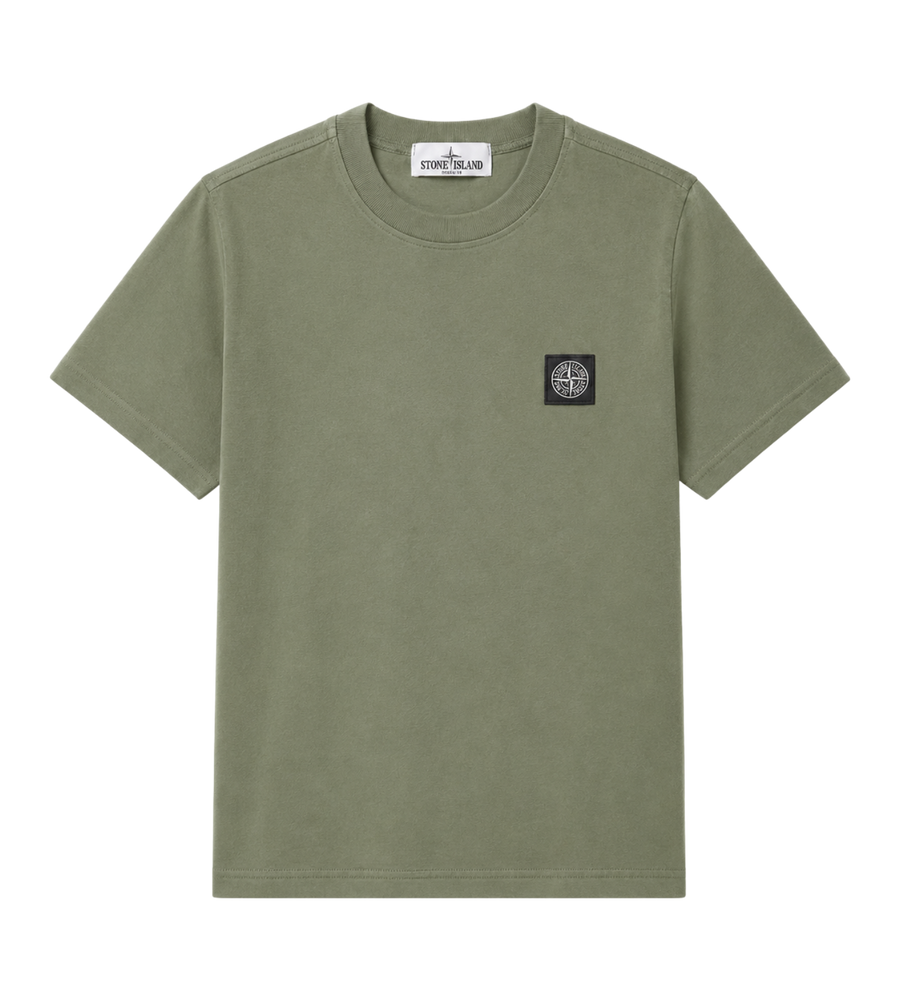 Kids Compass Logo T-Shirt Sage Green