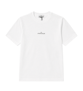Kids Logoprint T-shirt Wit