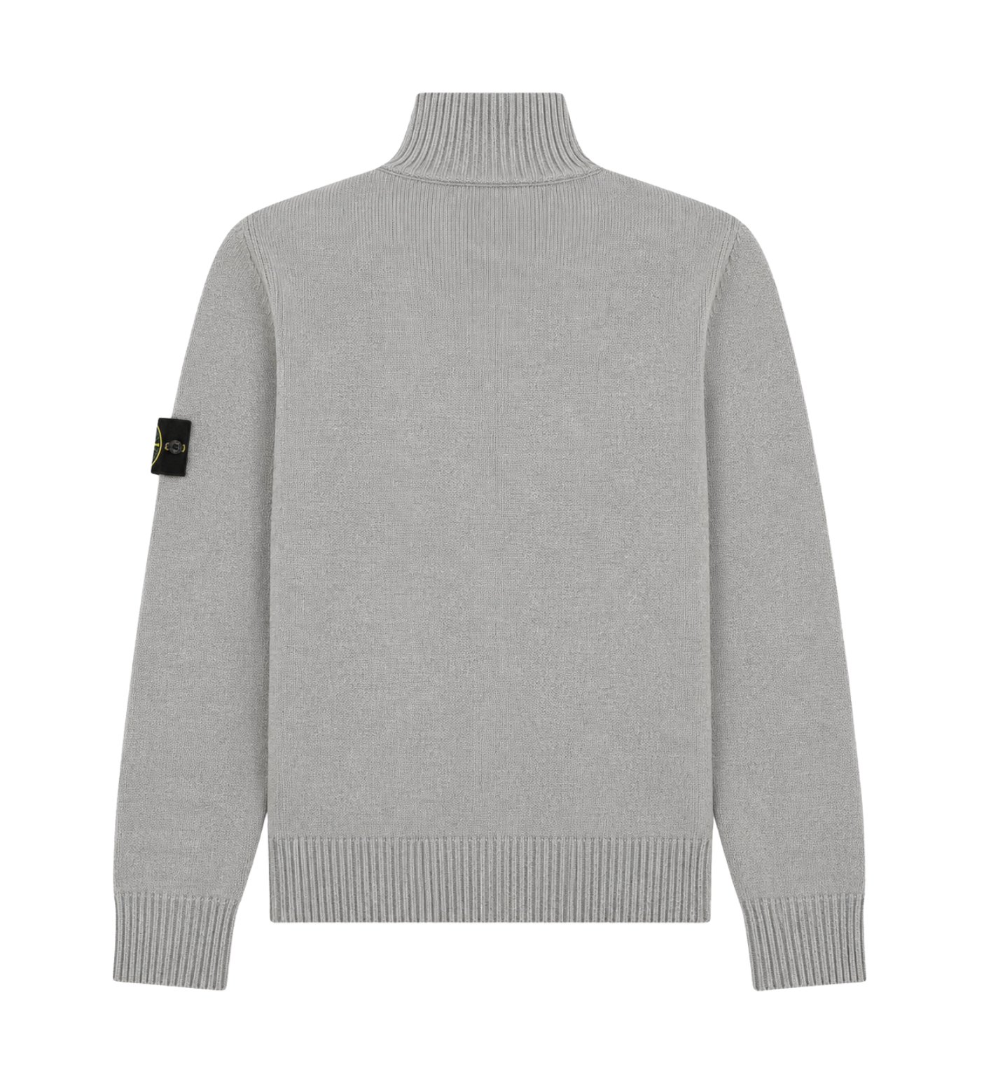 Kids Wool Blend Zip Cardigan Grey