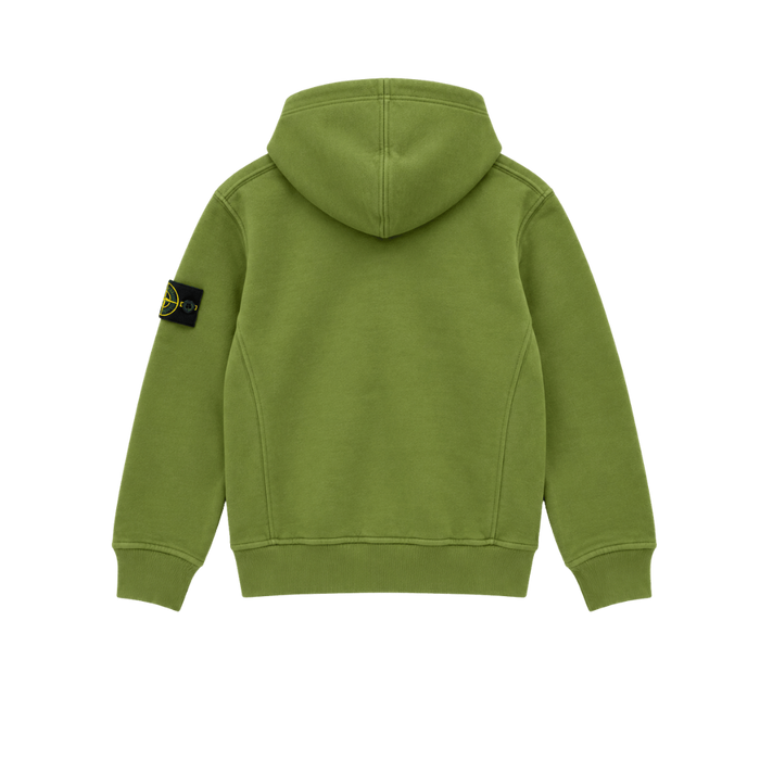 Kids Junior Badge Hoodie Green