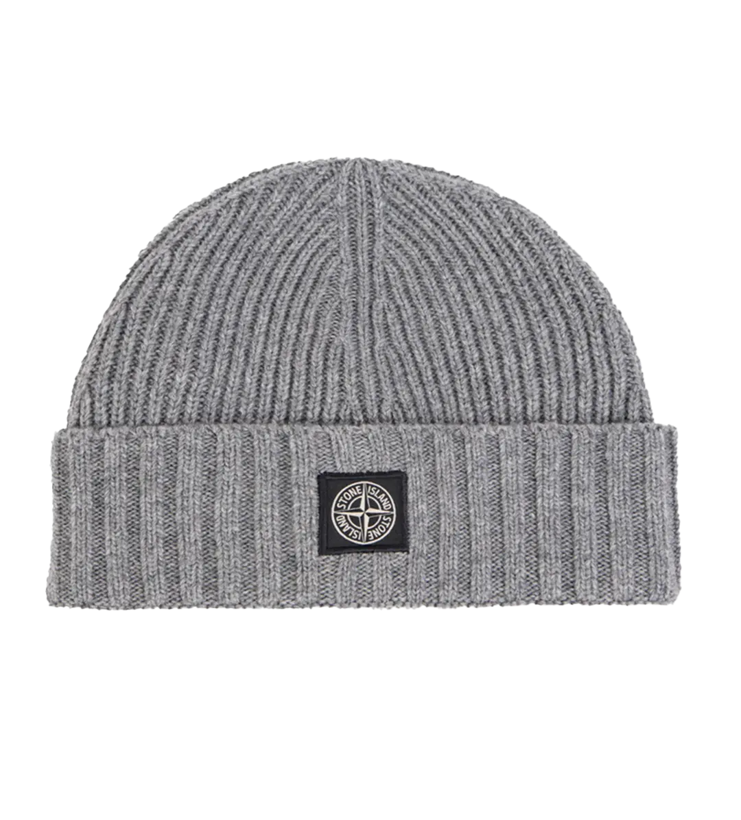 Stone Island Junior Knitted Beanie in Grey (Kids)