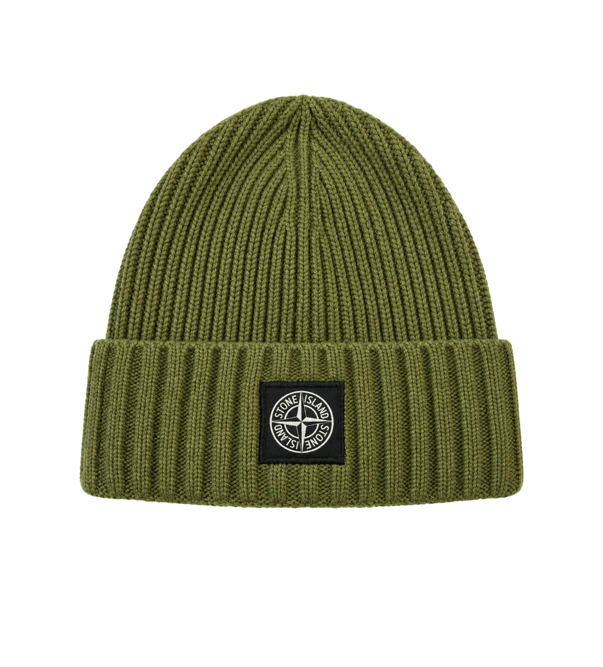 Kids Full Rib RWS Wool Beanie Military Green
