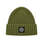 Kids Full Rib RWS Wool Beanie Military Green