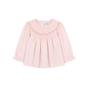 Baby Blouse Kraag met Ruches Roze