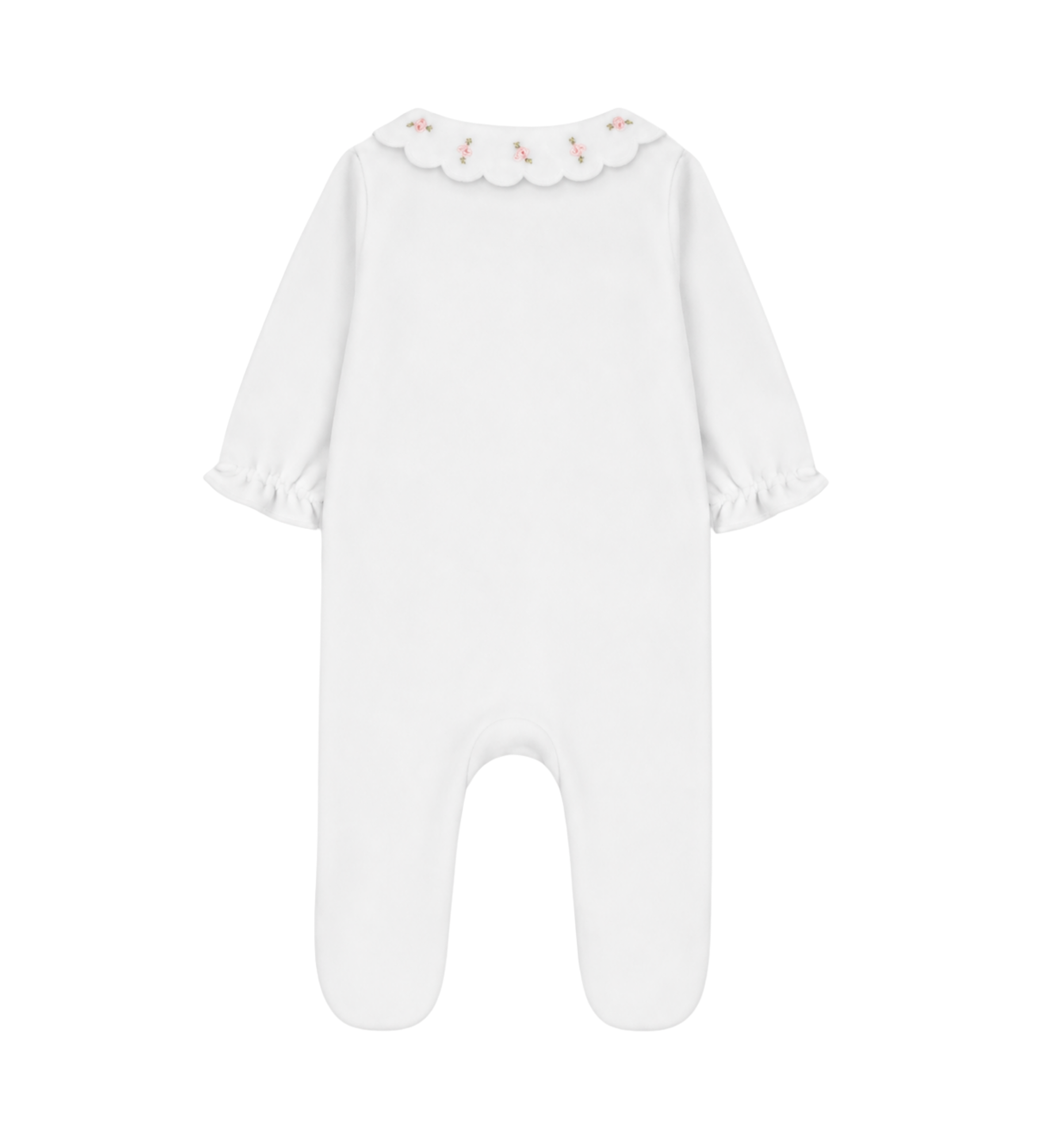 Baby Pyjama Wit/Roze