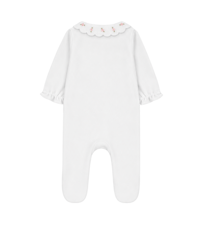 Baby Pyjama White/Pink