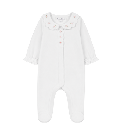 Baby Pyjama White/Pink