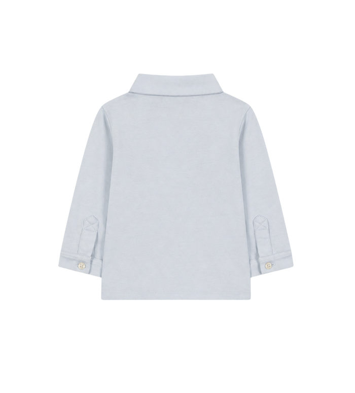 Baby Cotton Shirt Blue