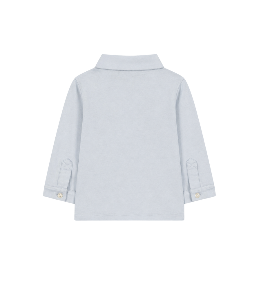 Baby Cotton Shirt Blue