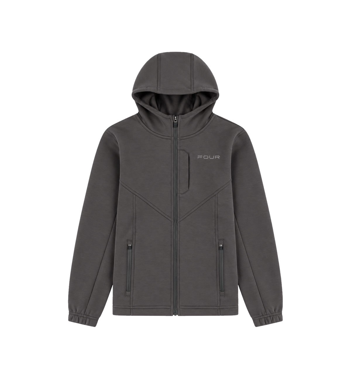 Sportswear Fleece Track Jacket Donkergrijs