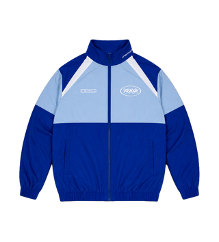 Contained Circles Zip Off Sleeve Jas Donkerblauw