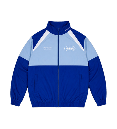 Contained Circles Zip Off Sleeve Jas Donkerblauw
