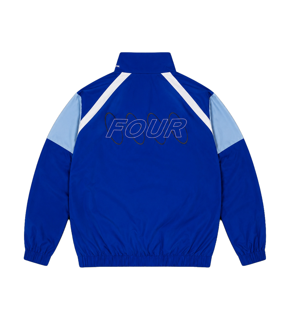 Contained Circles Zip Off Sleeve Jas Donkerblauw