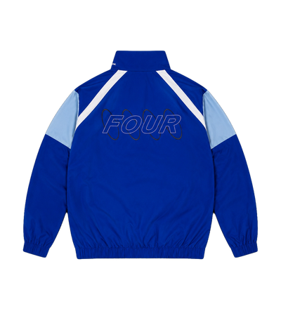 Contained Circles Zip Off Sleeve Jas Donkerblauw