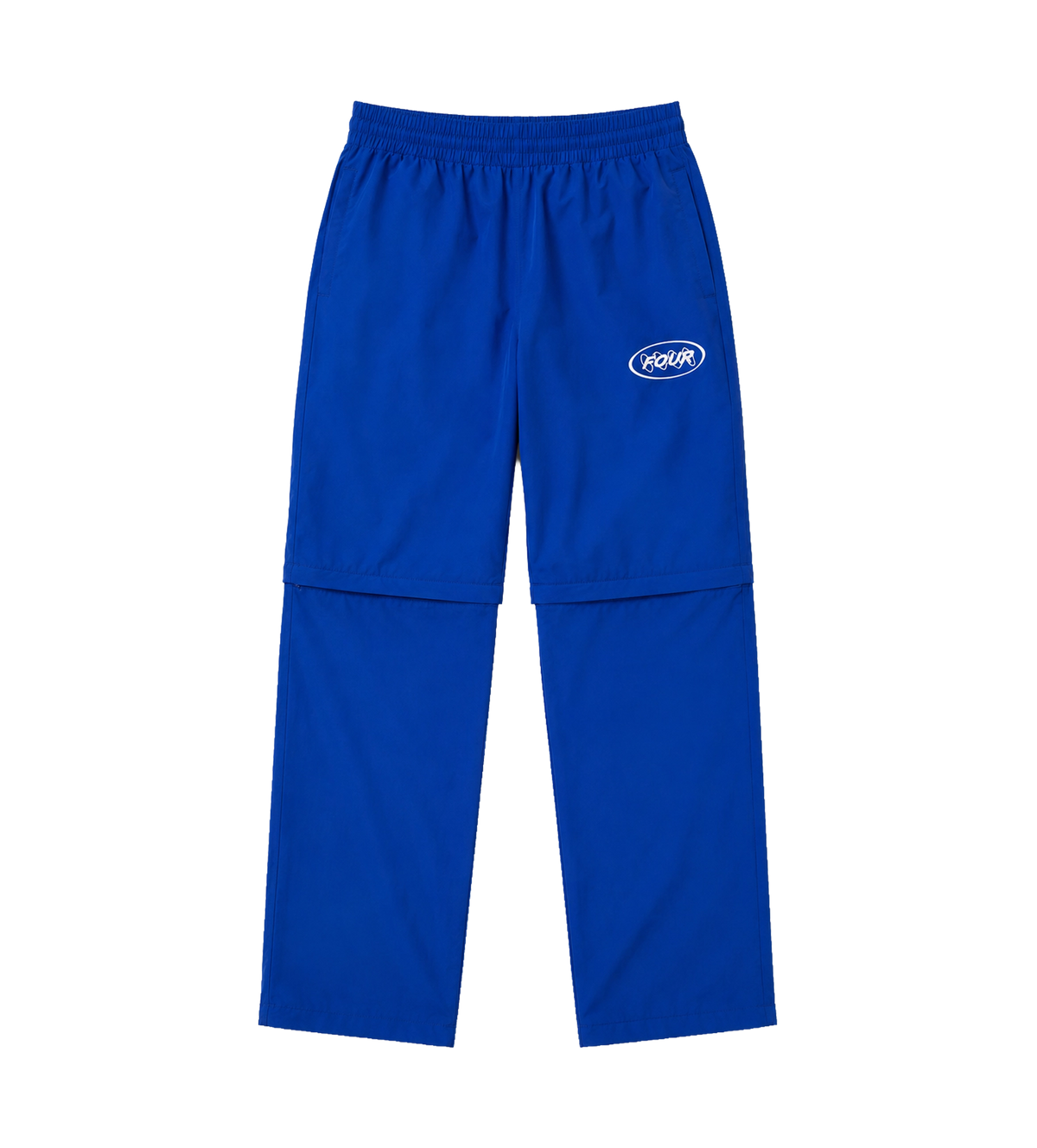 Contained Circles Zip Off Broek Donkerblauw