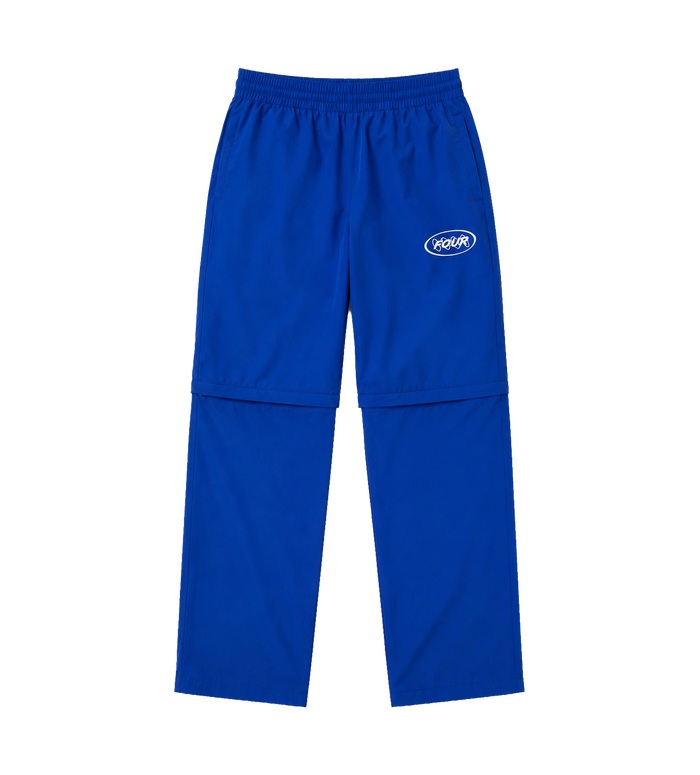 Contained Circles Zip Off Pants Blue