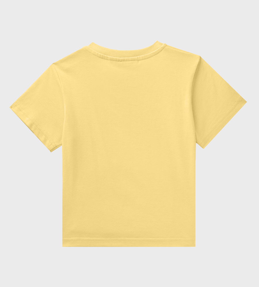 Baby Logo T-shirt Pastel Yellow