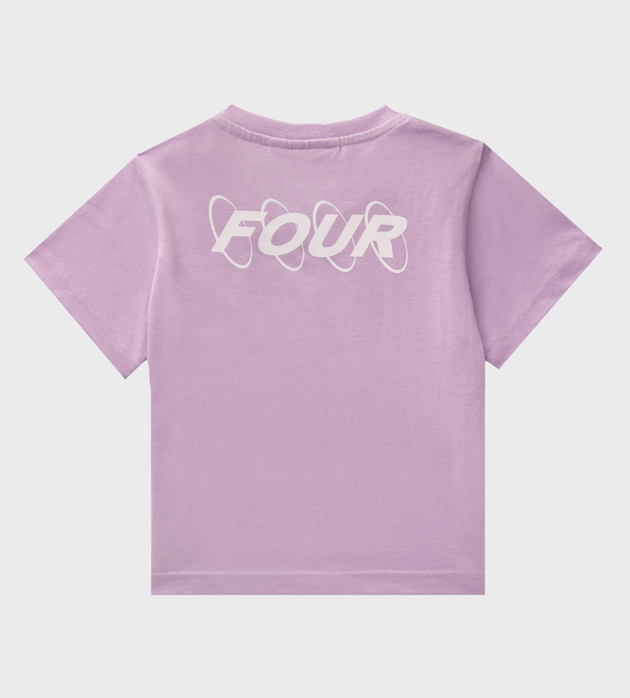 Baby Circles T-shirt Pastel Lilac