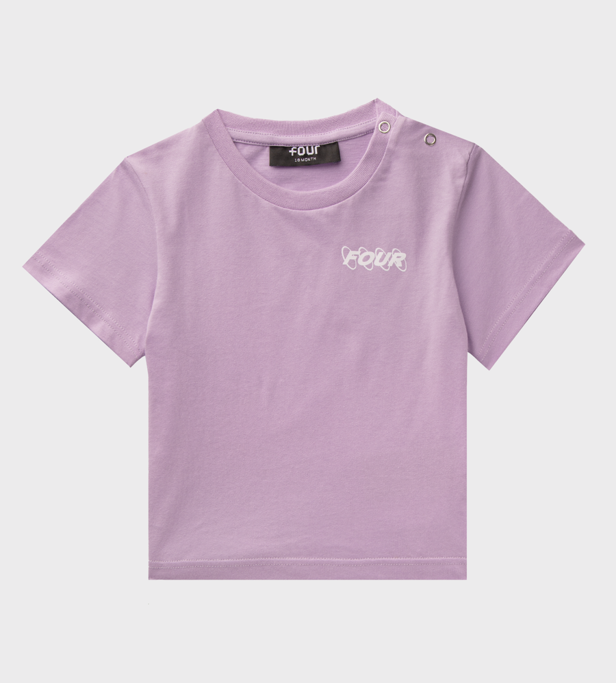 Baby Circles T-shirt Pastel Lilac