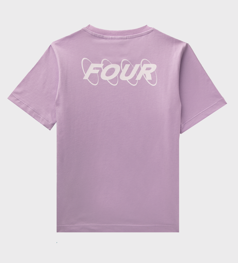 Circles T-shirt Pastel Lilac