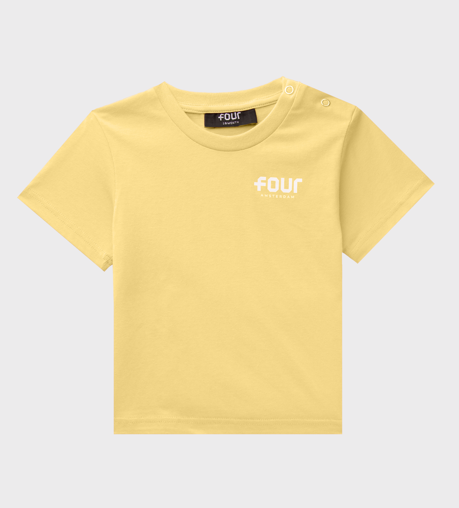 Baby Logo T-shirt Pastel Yellow