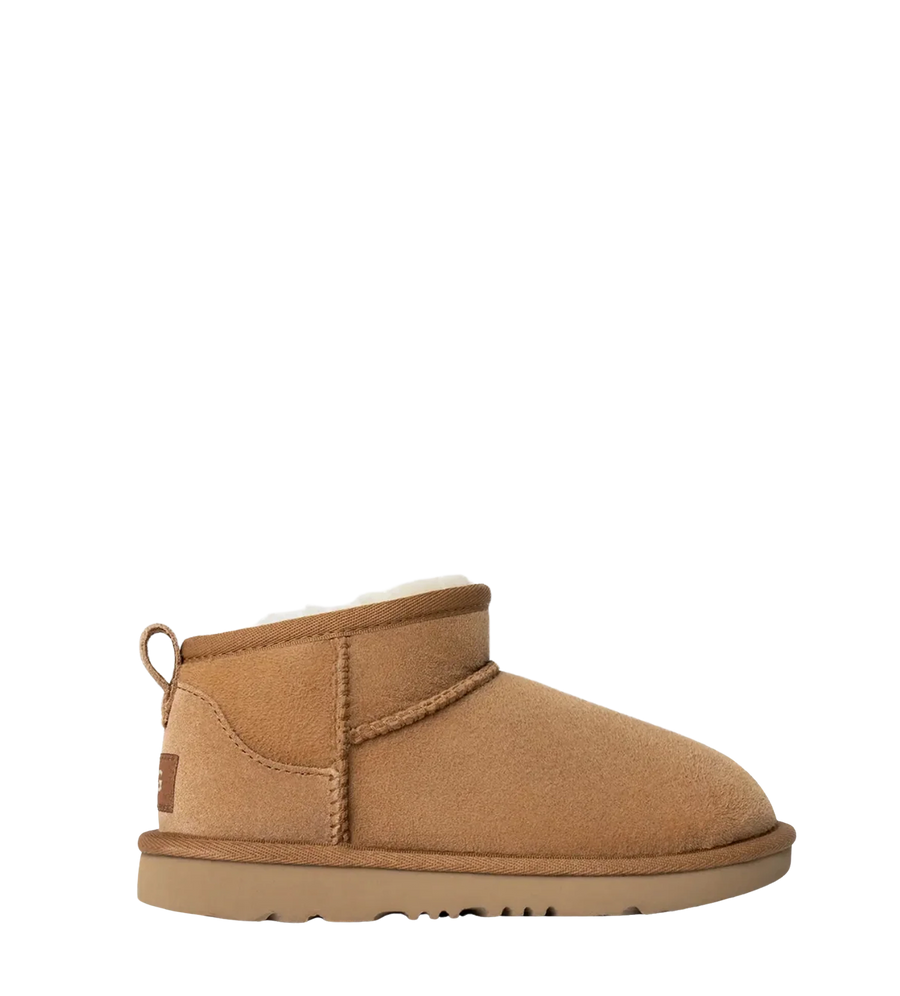 UGG Kids Classic Ultra Mini Boot in Chestnut (GS)
