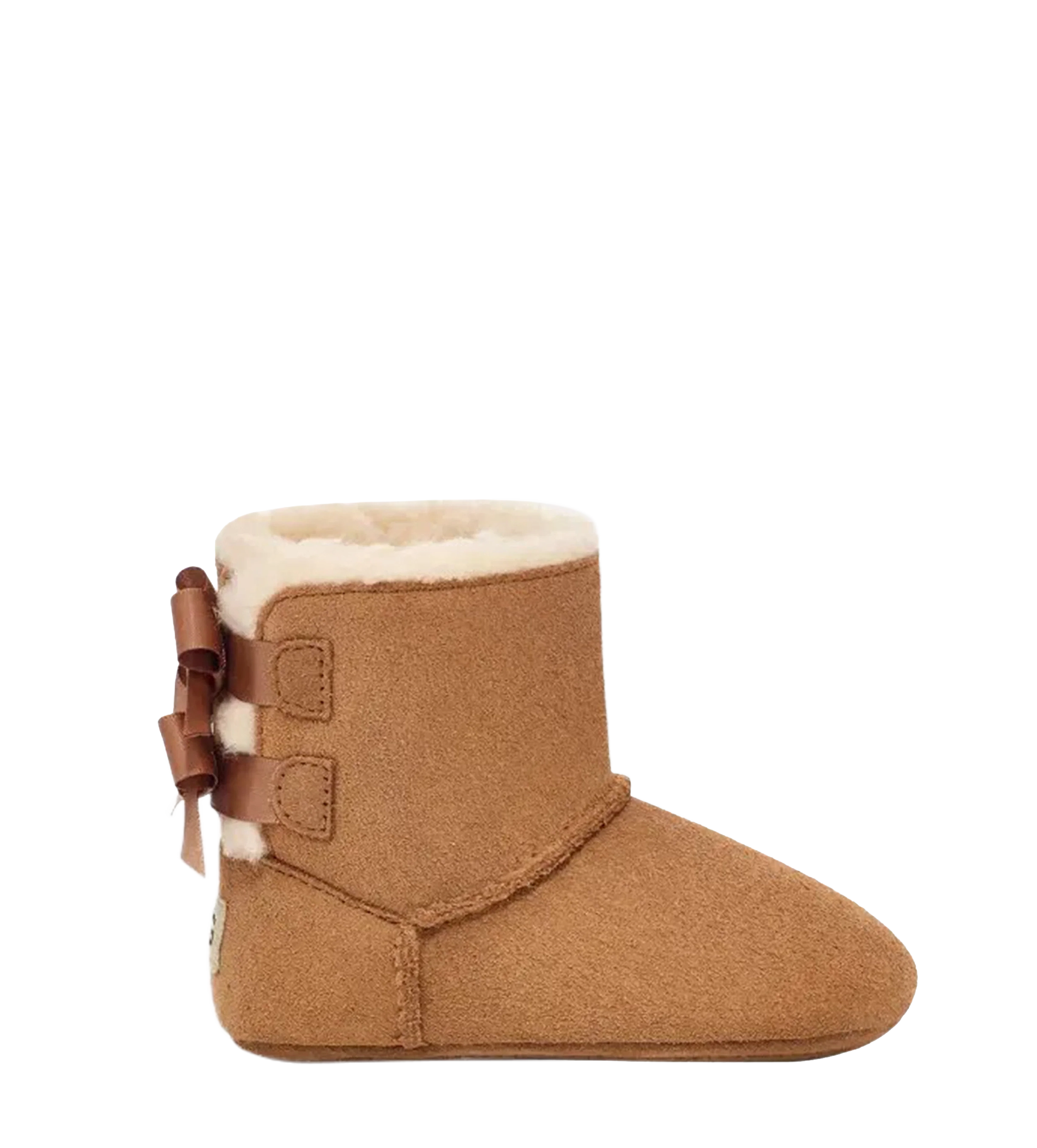UGG Bailey striklaars in kastanje (baby)