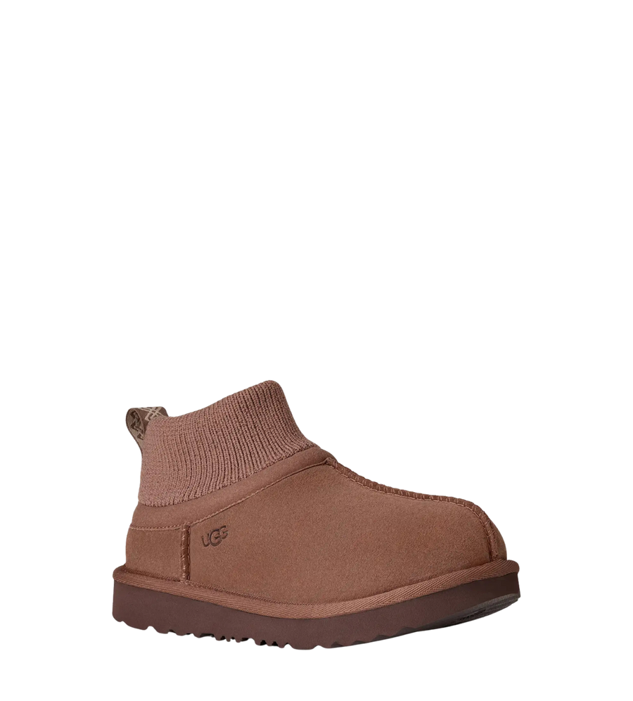 UGG Klassieke Ultra Mini Stretch-manchet voor kinderen in Rocky Oak (GS)