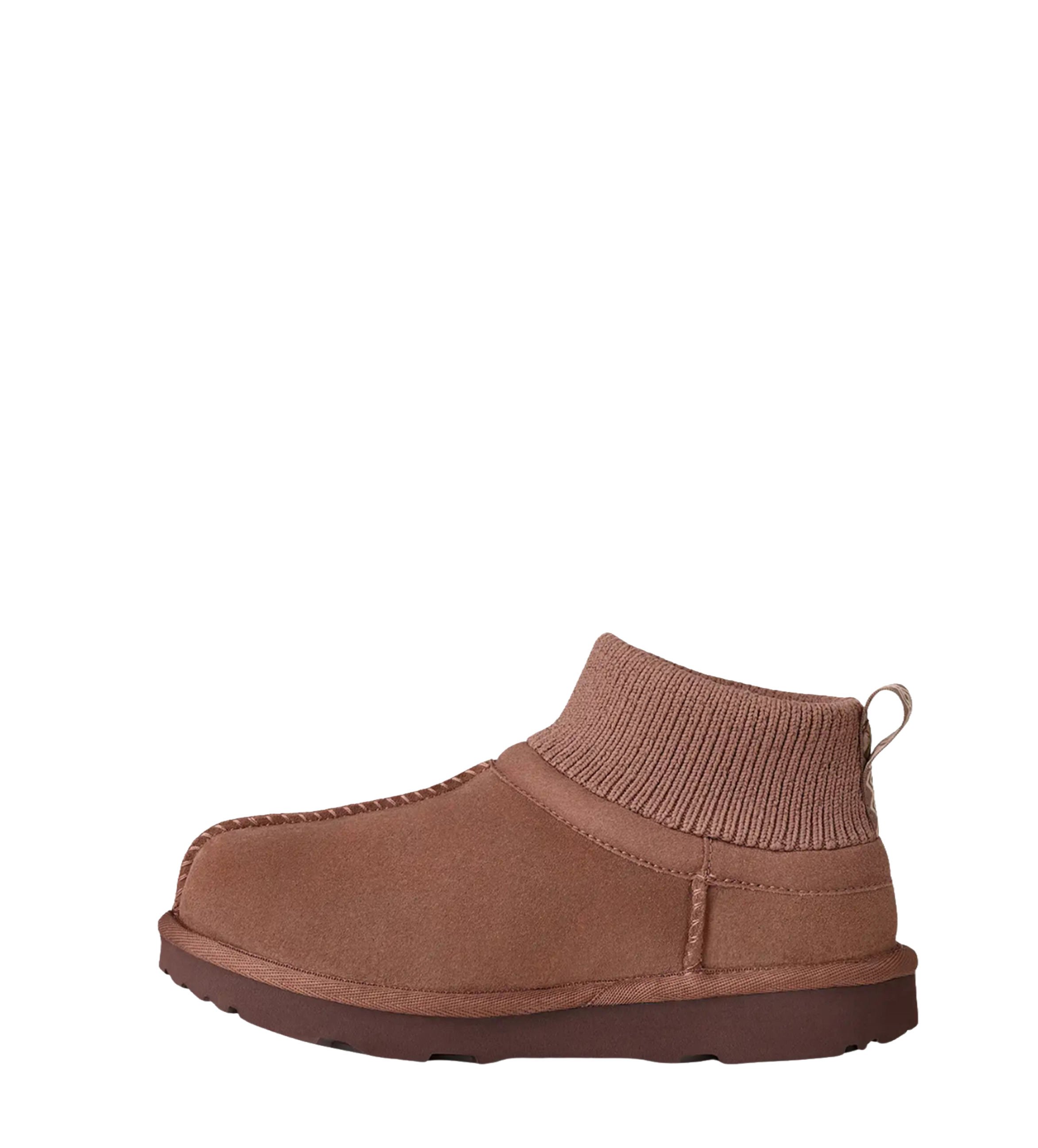 UGG Klassieke Ultra Mini Stretch-manchet voor kinderen in Rocky Oak (GS)