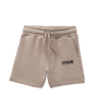 Baby Circles Logo Shorts Vintage Khaki