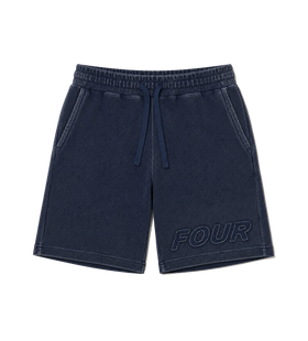Reconstructed Circles Bowlingshort Donkerblauw