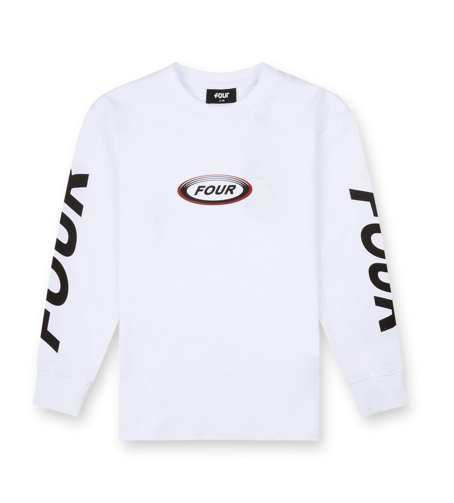 Reconstructed Circles Longsleeve White