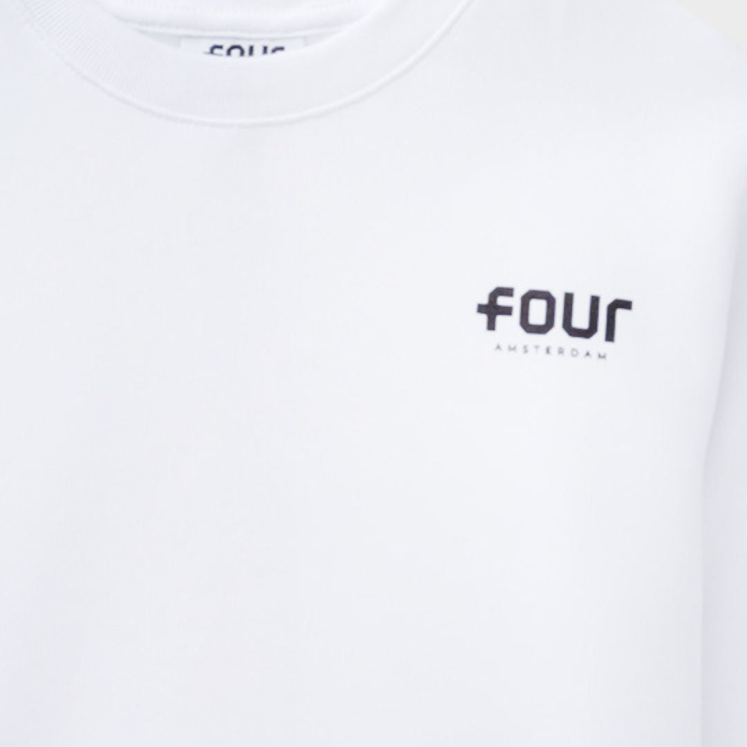 Logo Crewneck White