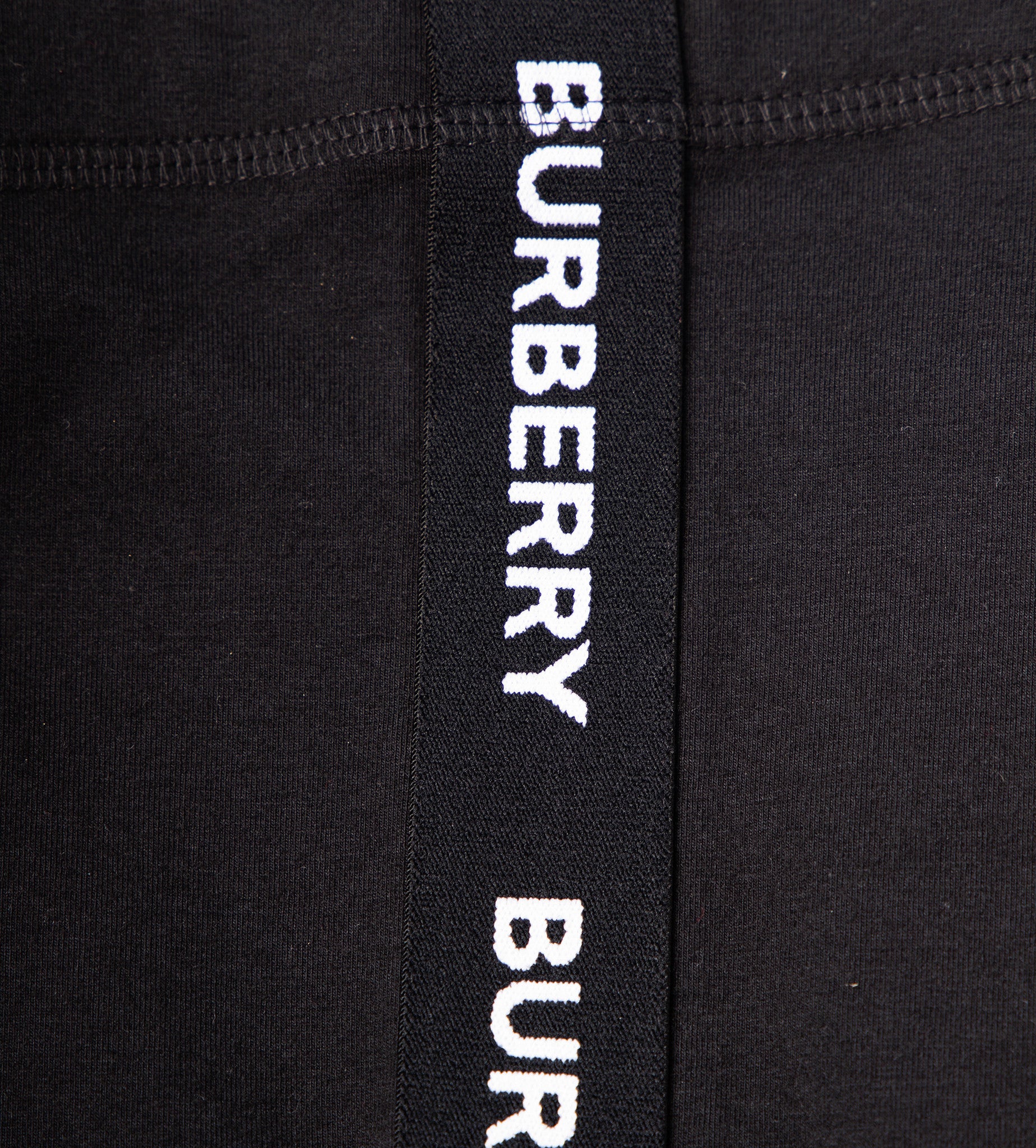 Baby Logo Stripe Legging Black