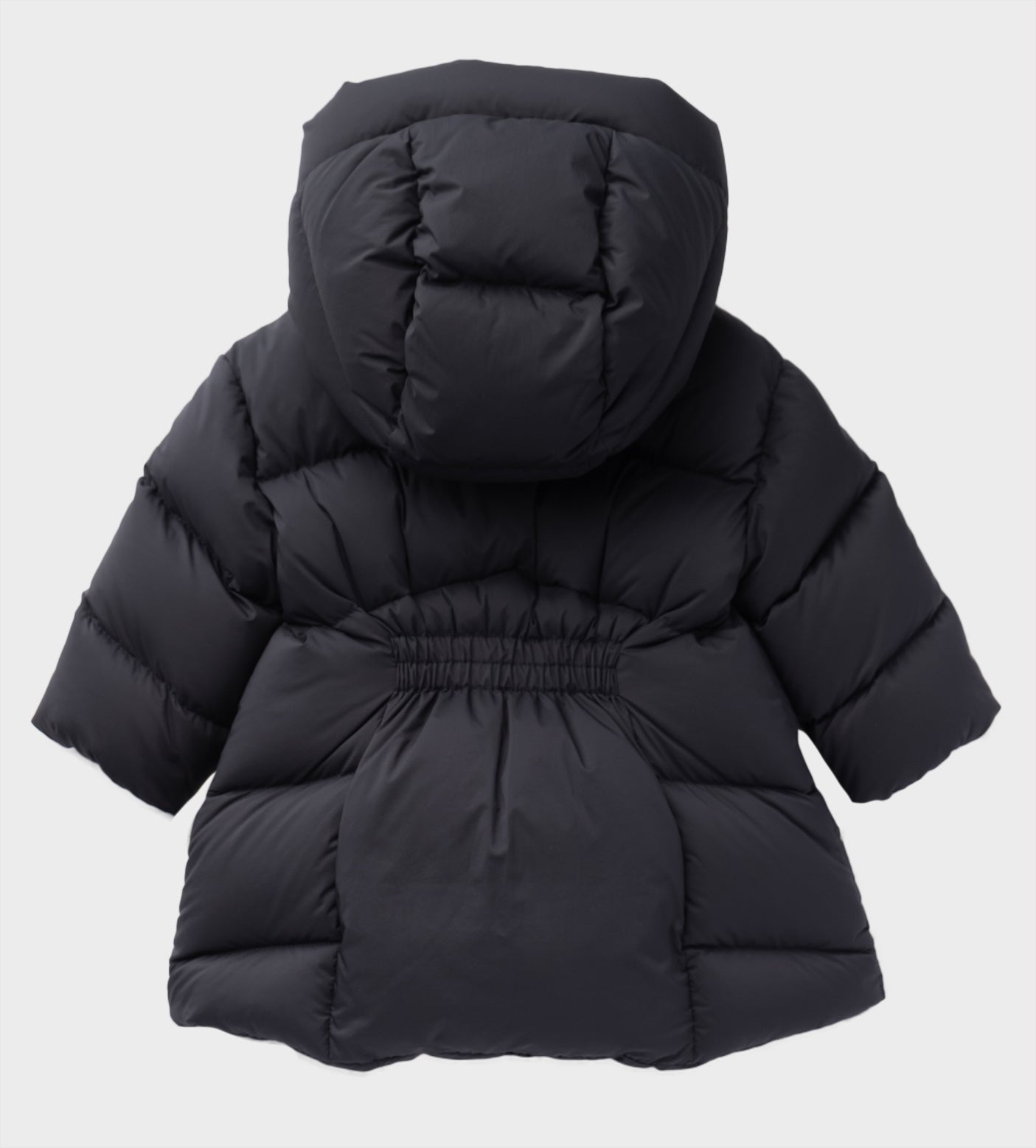 Quilted Padded Coat Blue