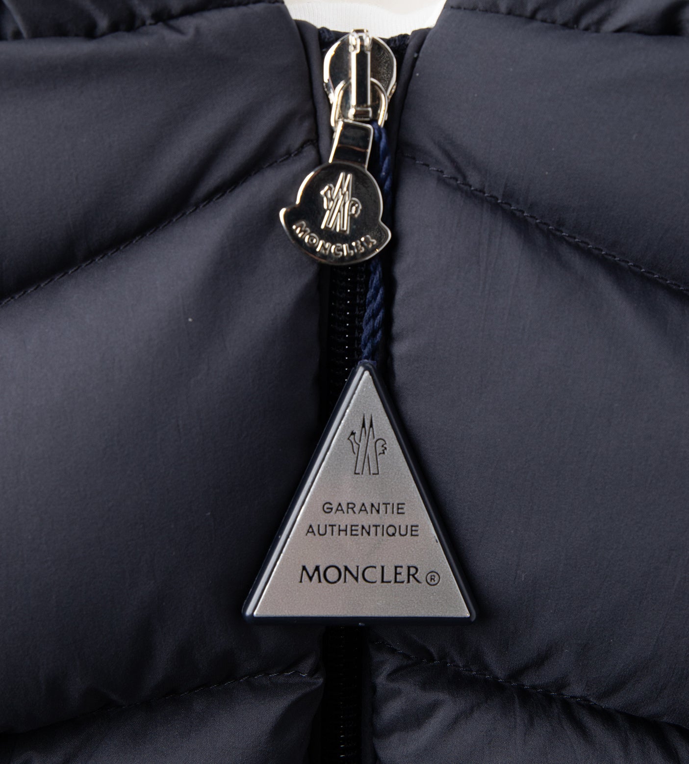 Quilted Padded Coat Blue