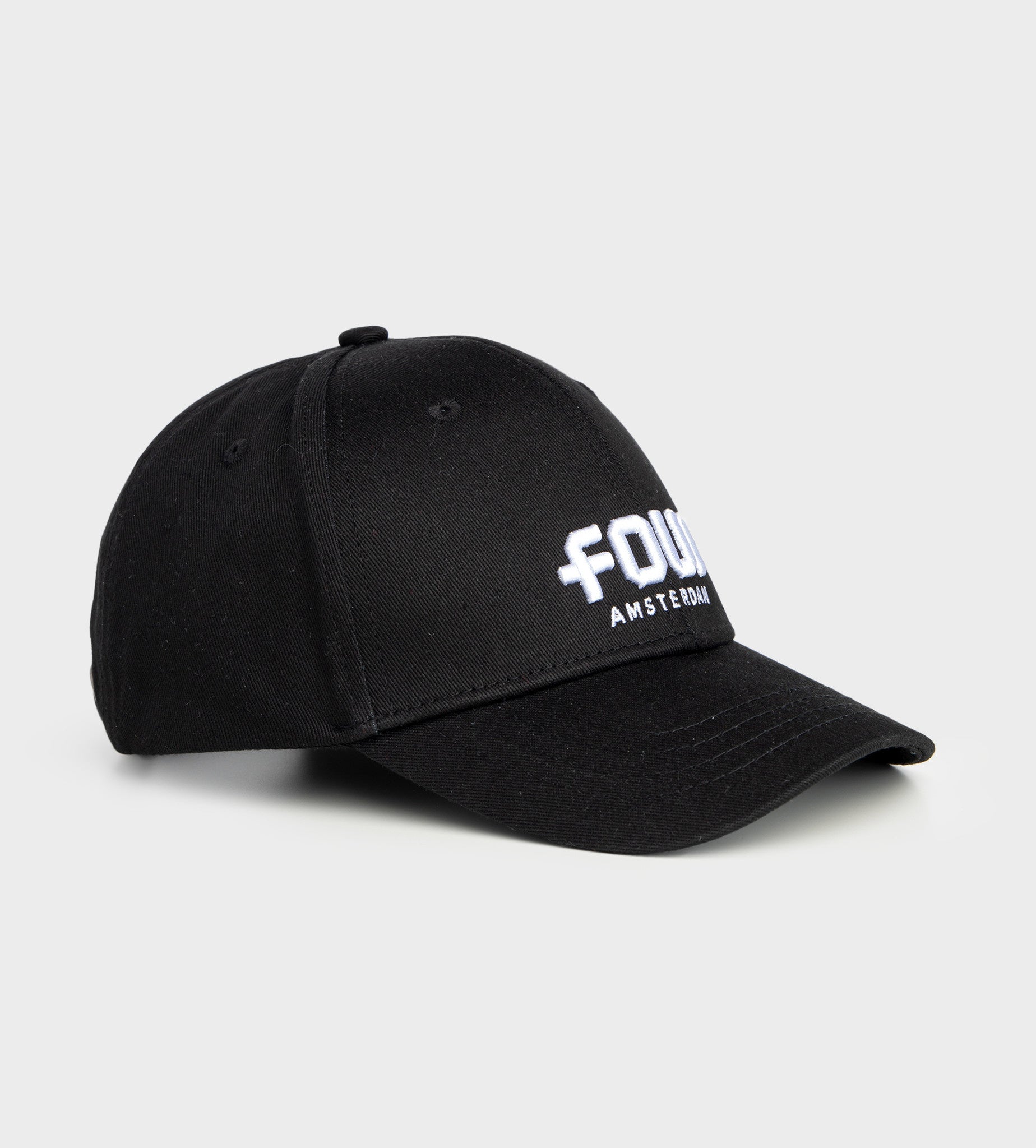 Four Logo Cap Black