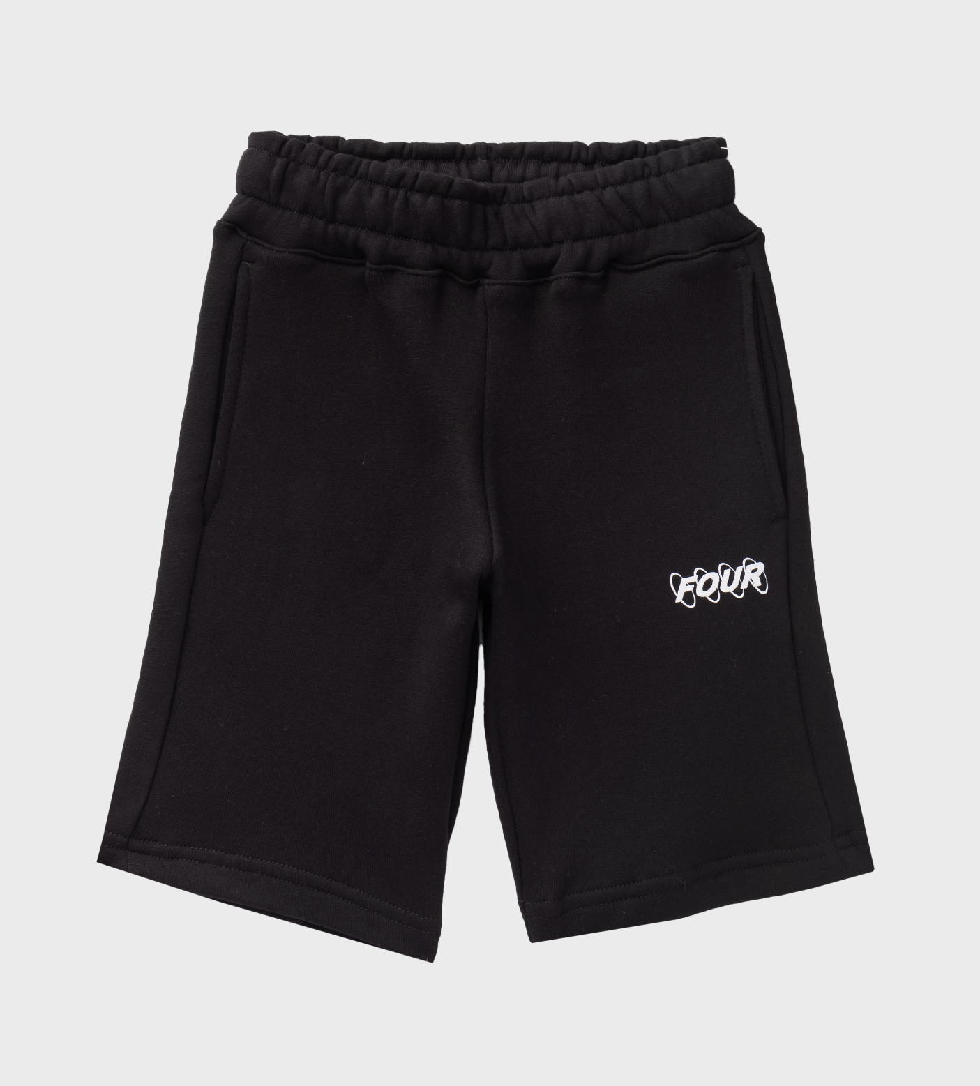 Circles Logo Shorts Black