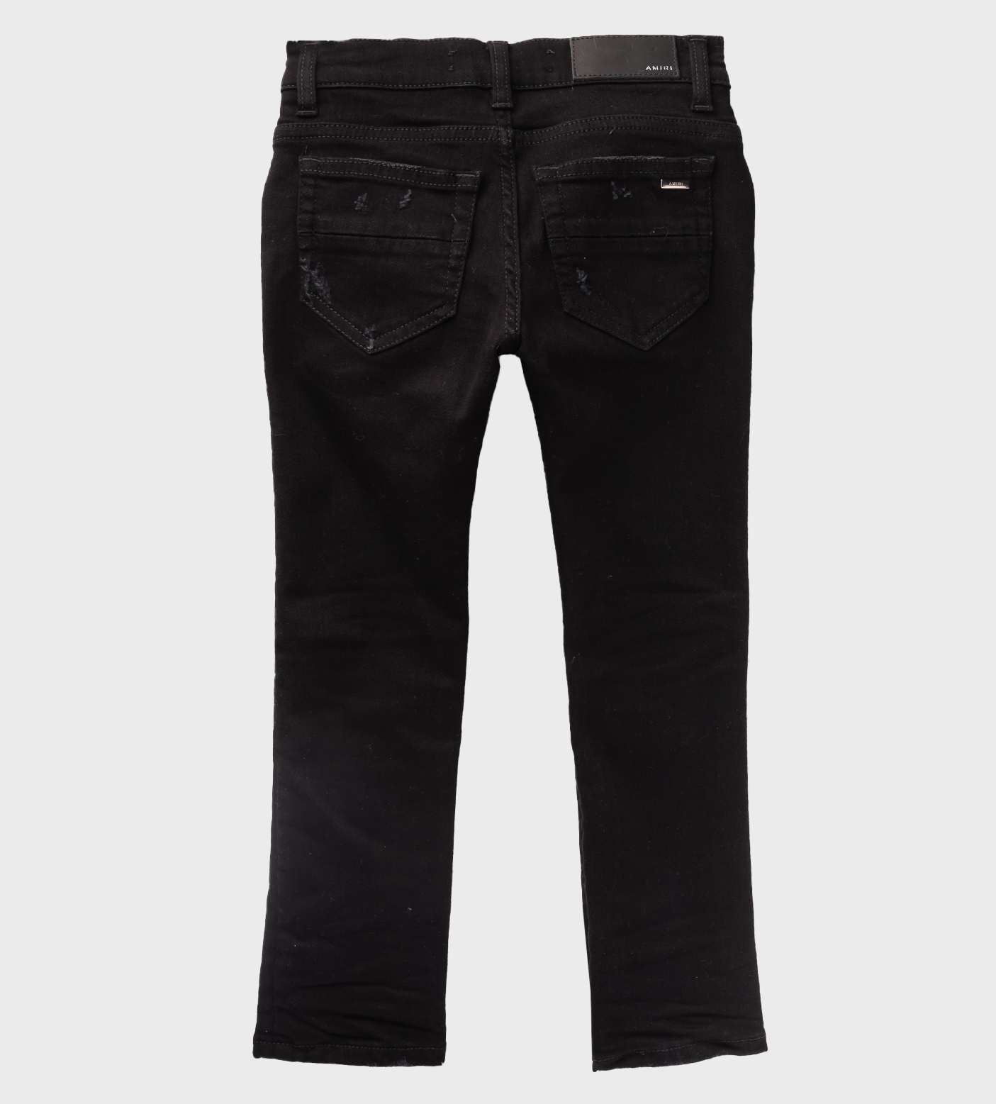 Distressed Ripped Jeans Black