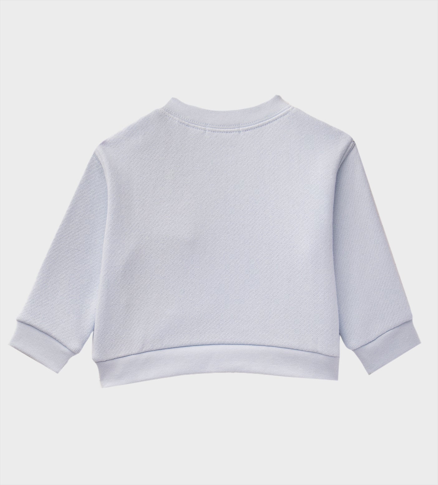 Logo Cotton Sweatshirt Blue